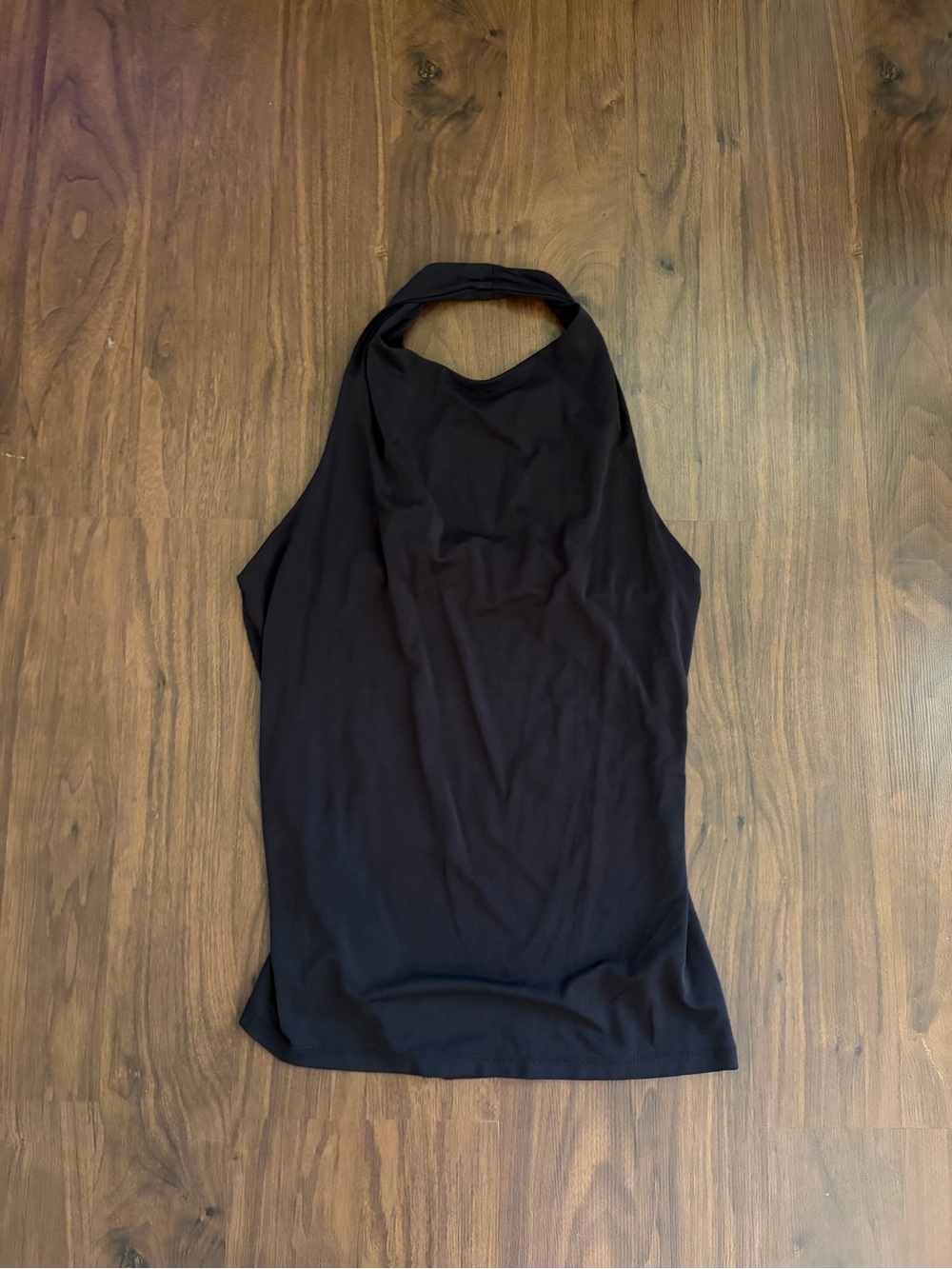 a new day Black Halter Tank Top